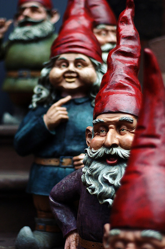 The Gnome in Somebody's Front Yard by B Tal