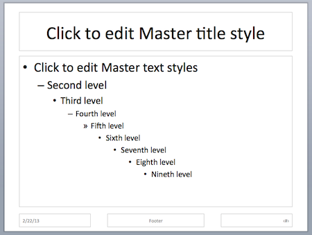 Wordy PowerPoint Slides