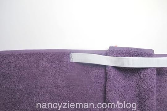How to Sew an adult towel wrap Nancy Zieman