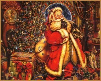 santa vintage