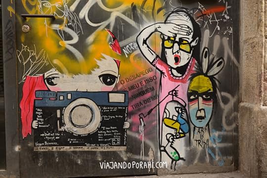 Algo de arte callejero visto en Barcelona