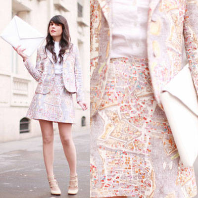 Alix' skirt suit