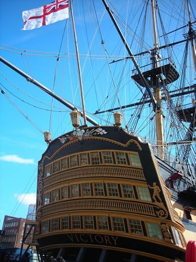 HMS Victory. Admiral Nelson's 104 gun ship of the line. Anne saw this when she was in Portsmouth. I love this picture!