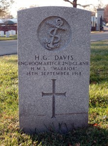Engine Room Artificer 2nd Class Harold Gurney Davis, Royal Naval Reserve