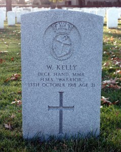 Deck Hand William Kelly, Mercantile Marine Reserve