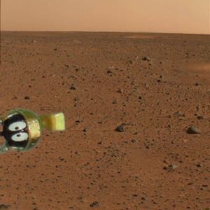 TIDBIT: MARTIANS PROTEST NASA LANDING