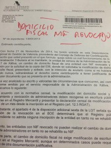 #¿Hacienda puede negarse al cambio de domicilio fiscal de una sociedad?