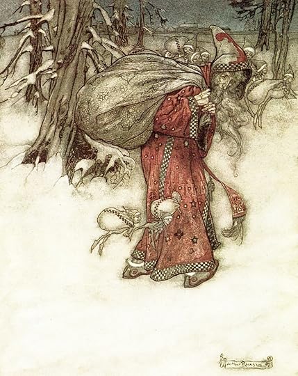 Santa Claus by Arthur Rackham