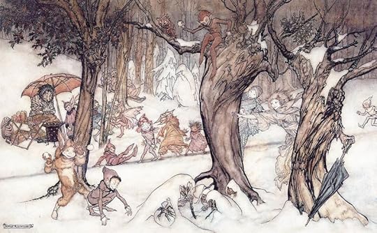 Winter Wood by Arthur Rackham