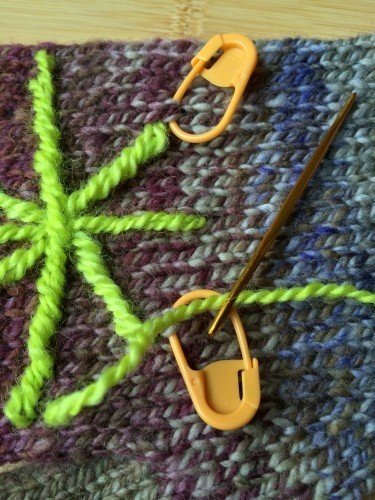 Stem stitch
