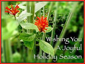 Wishing You A Joyful Holiday Season
