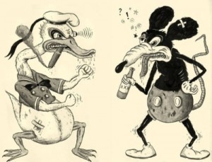 Mickey and Donald