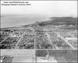 In 1923, Anchorage residents cleared land between Ninth and Tenth avenues so newfangled flying machines could land near town.