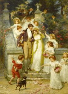 Frederick_Morgan_-_Off_for_the_Honeymoon