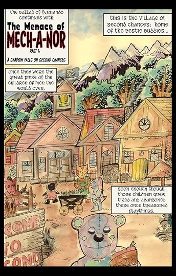 Ballad of Fernando from Tristan and the Cuddly Defenders Quarterly Comic