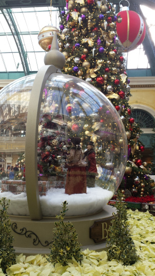 Snow Globe at the Bellagio