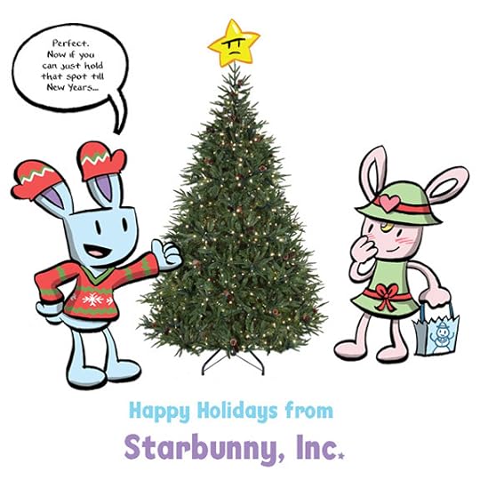 Starbunny Christmas Card