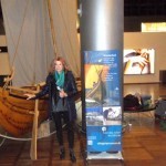 Viking ship at Copenhagen airport