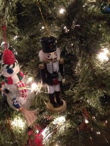 Nutcracker on Christmas Tree