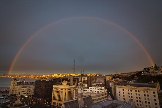 Rainbow over Valparaiso
