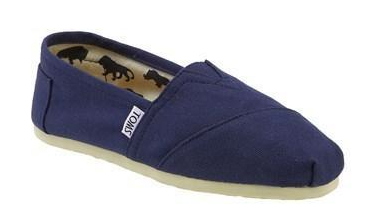TOMS - TOMS Classic Canvas Navy Slip-On