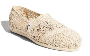 TOMS 'Classic' Crochet Slip-On (Women)