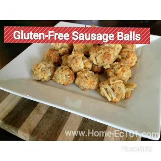 Easy gluten-free sausage balls