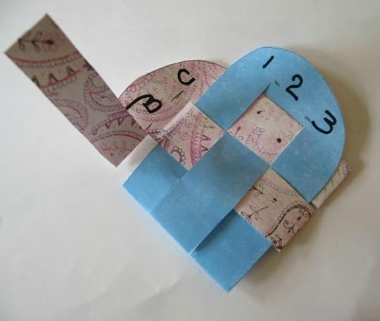 heart weaving step 2