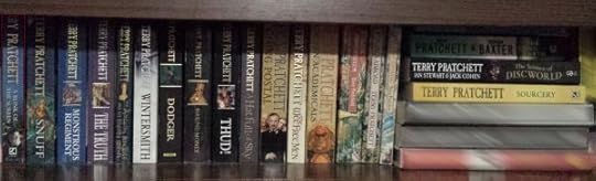 My Terry Pratchett book collection