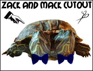 Zack and Mack Cutout