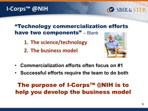 two parts to commericialization