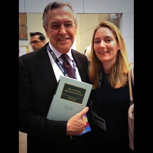 Co-author of the UNCITRAL Arbitration Rules 2nd edition with OUP's very own Merel Alstein 