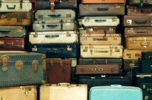 Old Suitcases by nuttaki