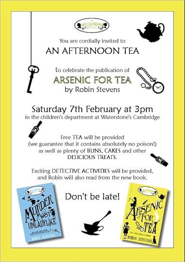 Arsenic for Tea launch invitation 2