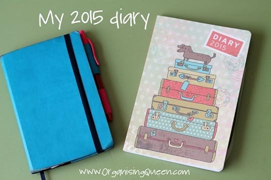 My 2015 diary |www.OrganisingQueen.com