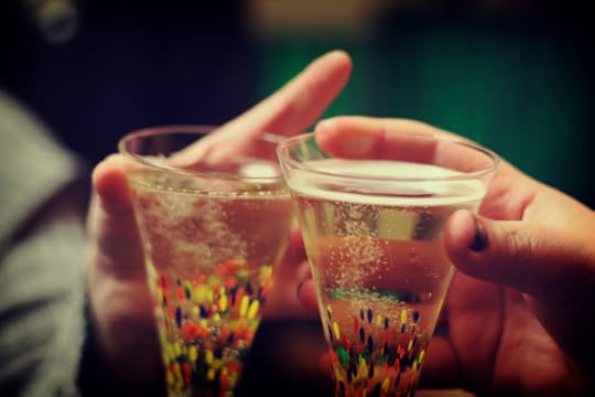 New Year's champagne