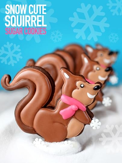Squirrel Sugar Cookies