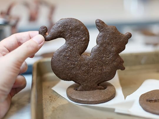 Standing sugar cookie