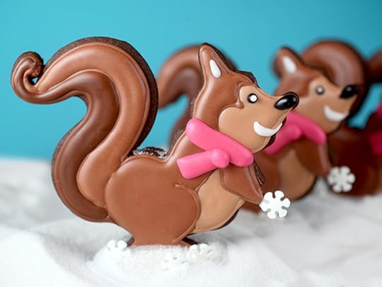 Squirrel Sugar Cookies