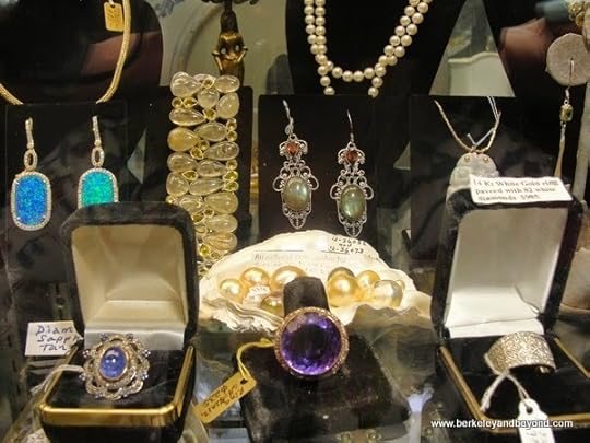 jewelery at Antique Warehouse in Cedros Design District in Solana Beach, California