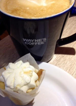 Fika idag (med bästa Trude)