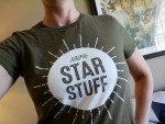 I started designing t-shirts this year. The first one was inspired by LaunchPad (and Carl Sagan)
