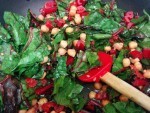 This chard and chickpea dish got us through a lot this year.