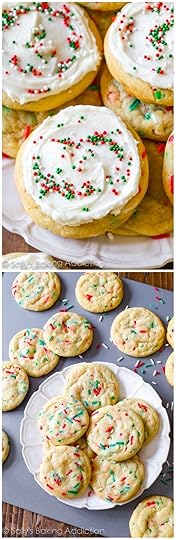 Christmas Funfetti Sugar Cookies