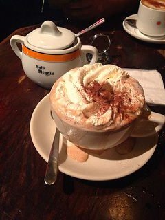 At Cafe Reggio