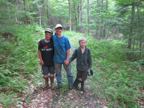 My best friends. Mushroom ramble, circa summer '14