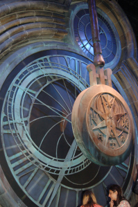The clock tower at Hogwarts (Warner Brothers, UK)