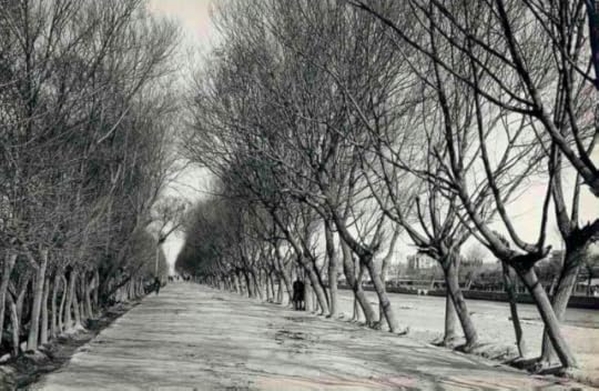 La strada Beirut Damasco, tarda epoca ottomana (Internet)