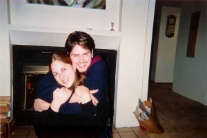 Here's a picture of Wes and I from my freshman year of college for no reason at all.