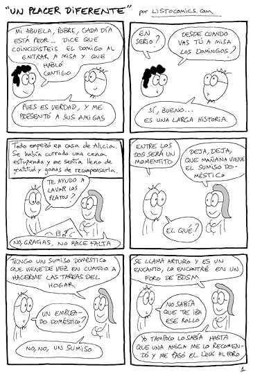 Un placer diferente, cómic sobre la magia de tener un sumiso doméstico.